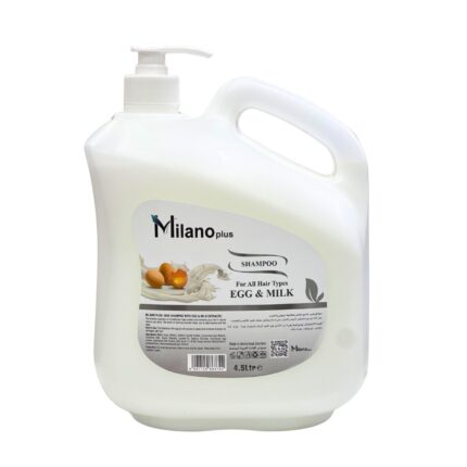 Milano Plus Hair Shampoo Egg & Milk 4.5Ltr