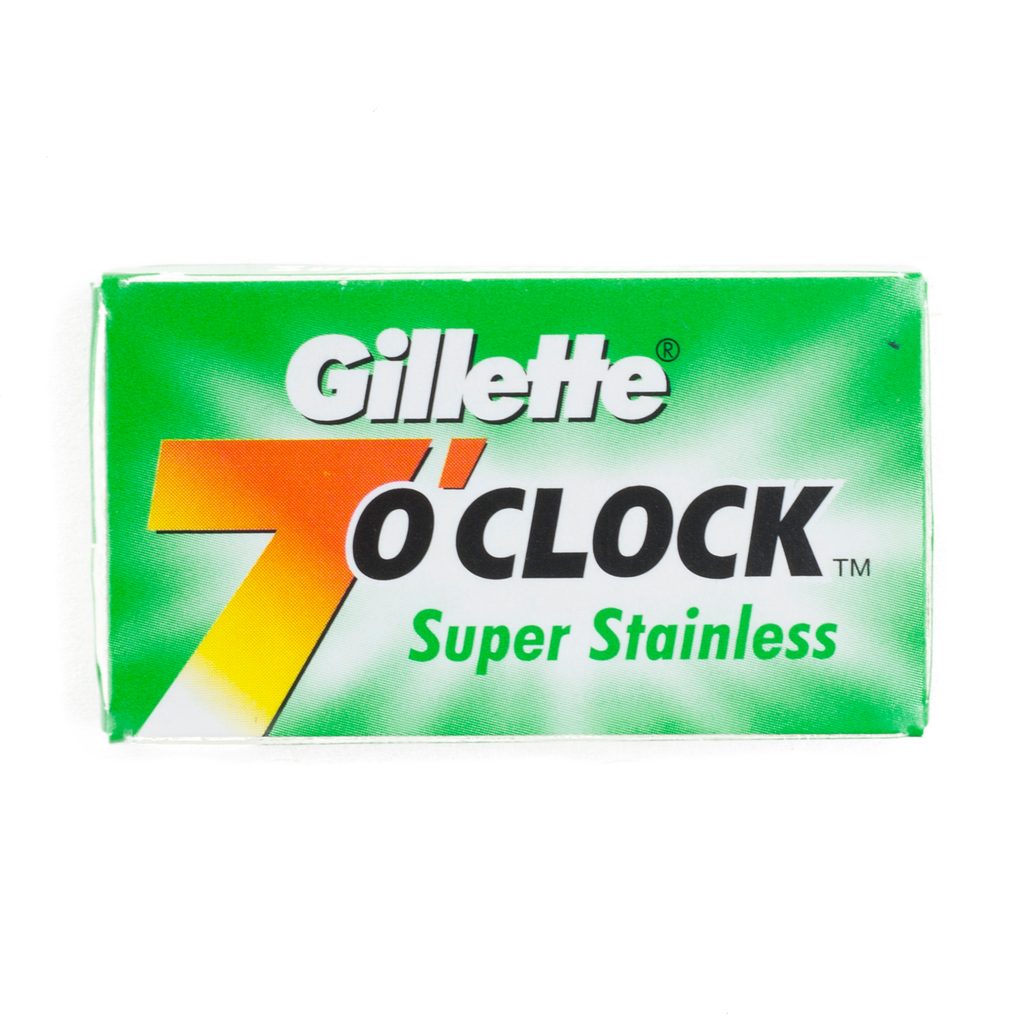 Gillette 7Oclock 4 gillette-7-oclock-super-stainless-blades-20-packs-of-5