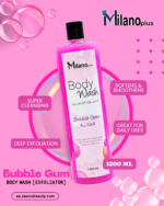 Milanoplus Body Wash Bubble Gum 1200ml 2 milanoplus-exfoliating-body-wash-bubble-gum-1200ml
